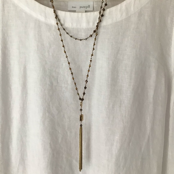 Stella & Dot Gitane Layering Tassel Necklace - Picture 1 of 6